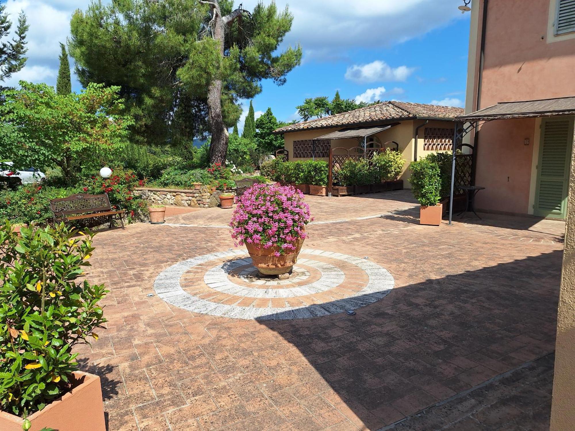 Antico Borgo Il Cardino Pension San Gimignano Buitenkant foto