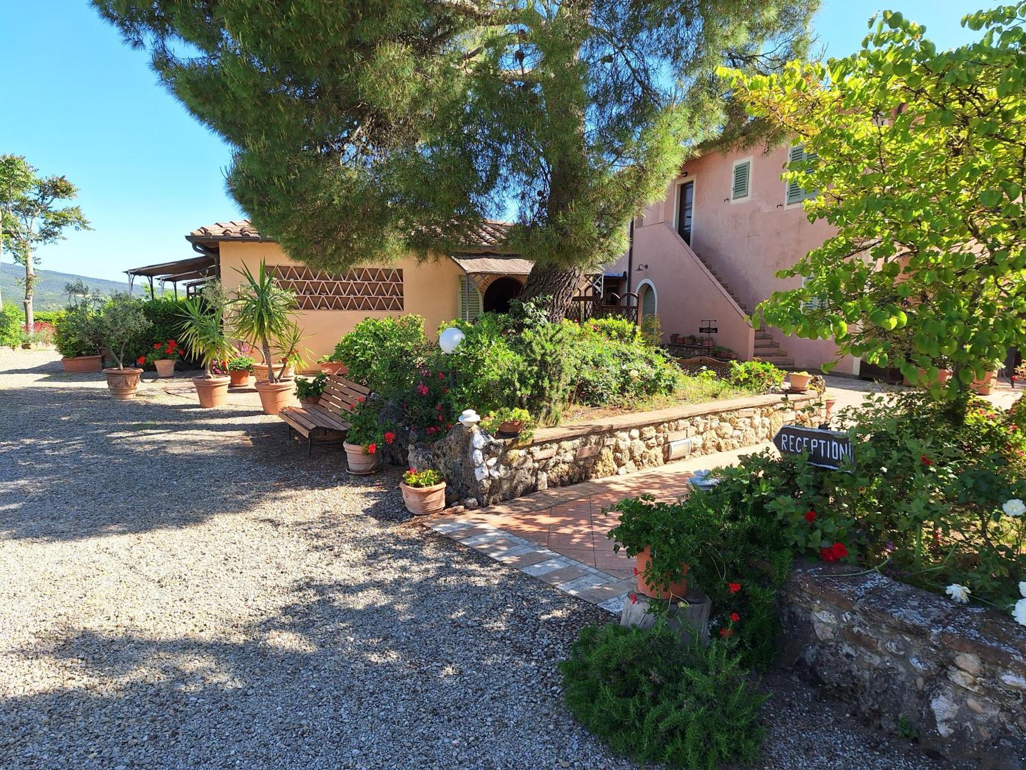 Antico Borgo Il Cardino Pension San Gimignano Buitenkant foto