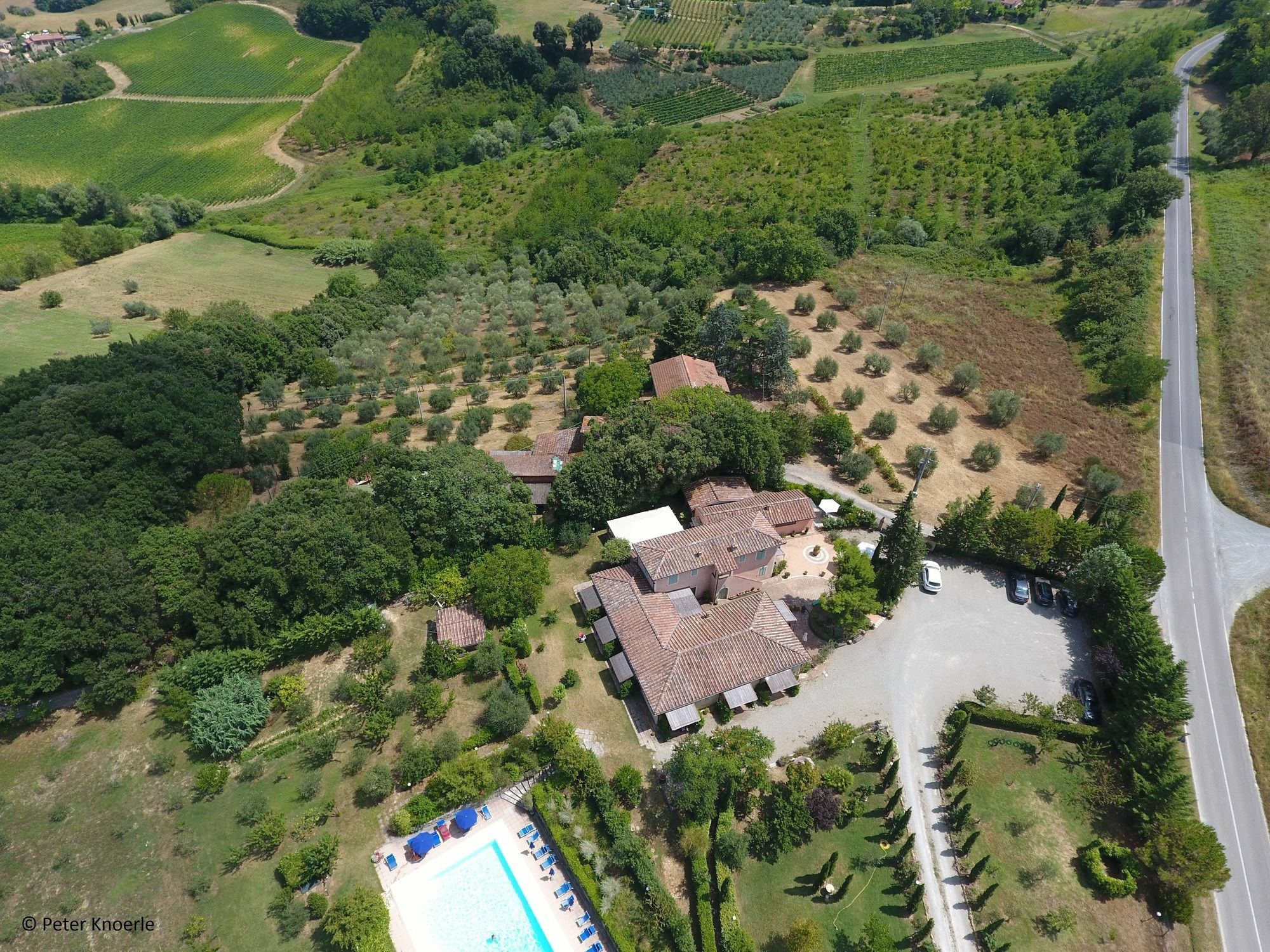 Antico Borgo Il Cardino Pension San Gimignano Buitenkant foto